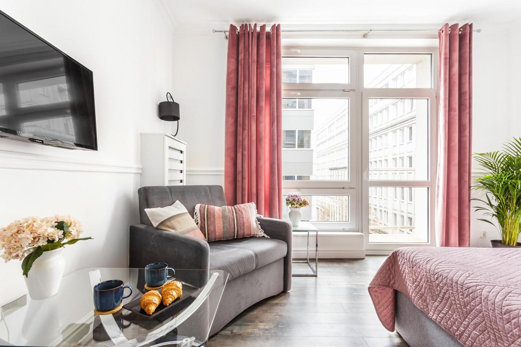 Charming Apartment In The City Center Varsóvia Exterior foto