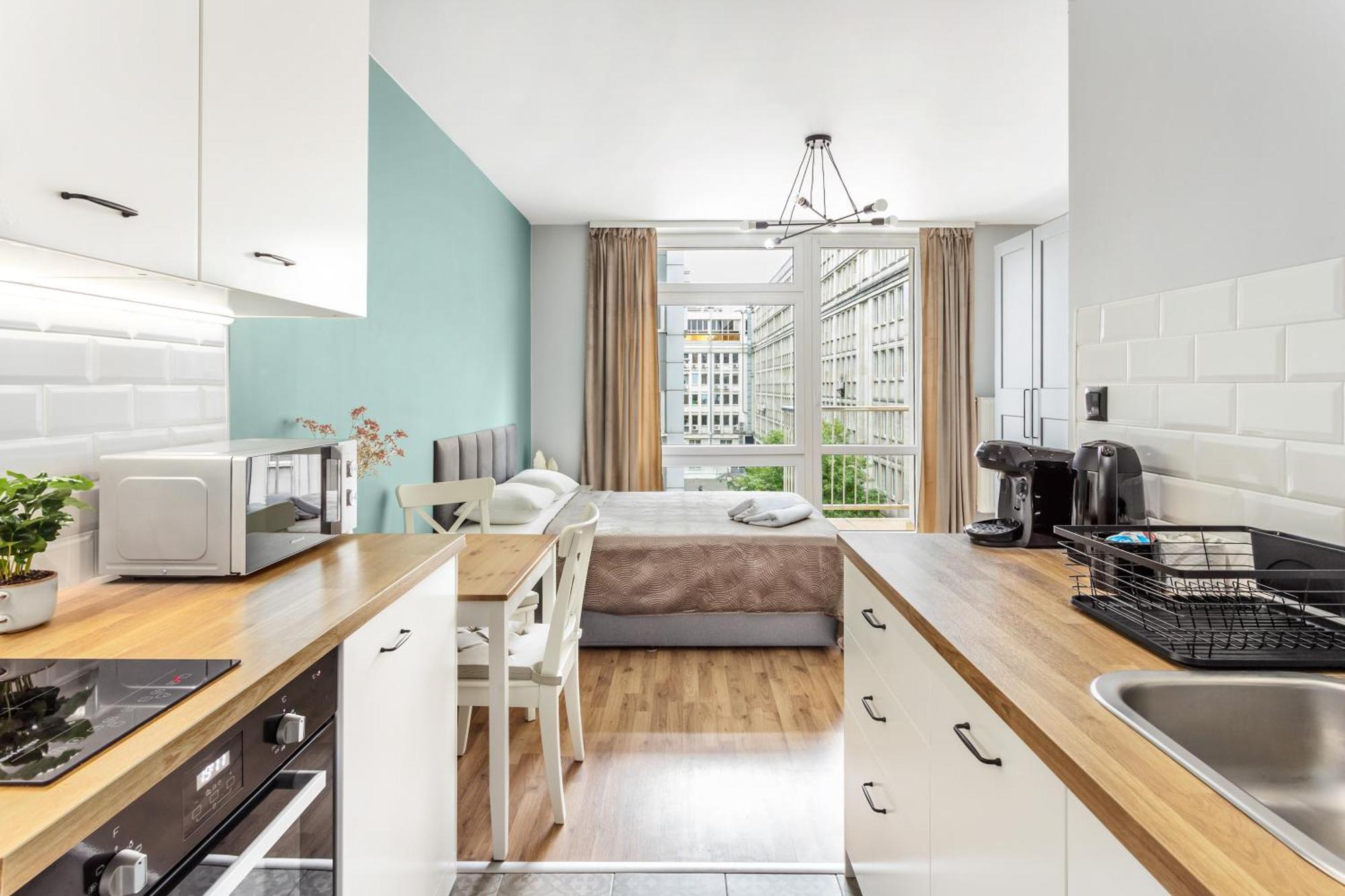 Charming Apartment In The City Center Varsóvia Exterior foto